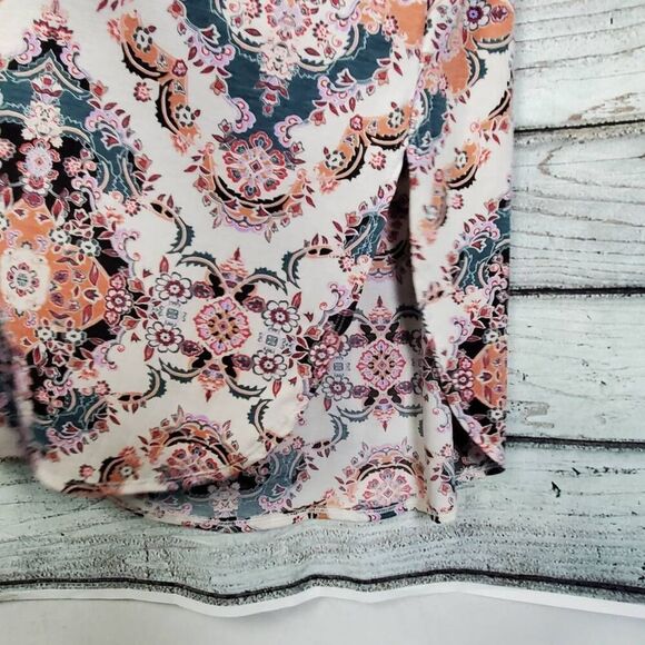 BOM BOM Women’s Sleeveless Maxi Dress Boho Paisley Print Size XL - Picture 3 of 8